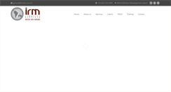 Desktop Screenshot of irmserv.com